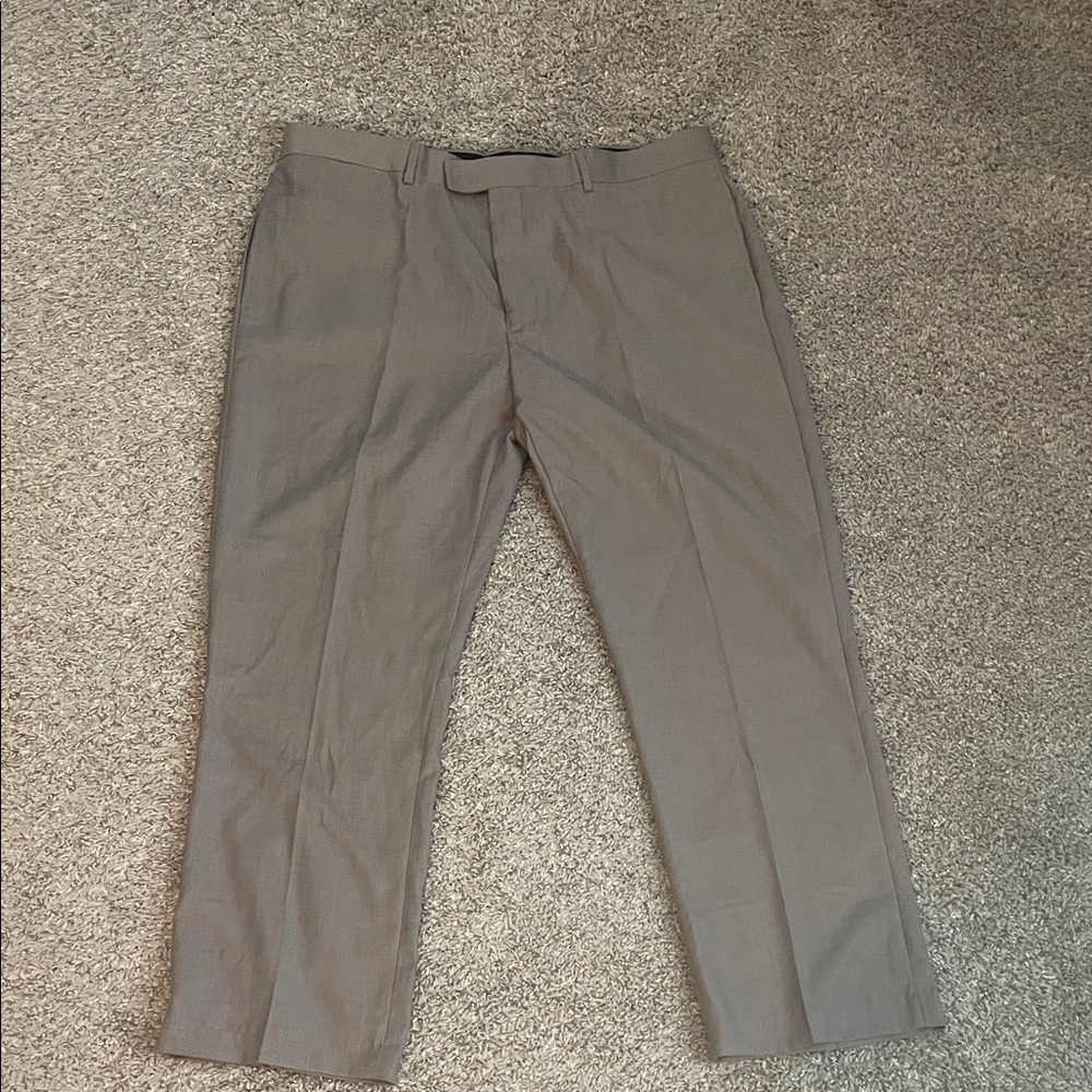 Classic Men's Charcoal Dress Pants